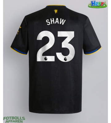 Manchester United Luke Shaw #23 Tredje Tröja 2025-26 Kortärmad